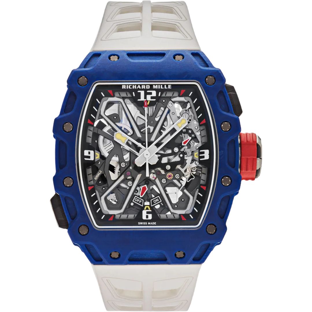 richard-mille-rm35-03-rafael-nadal-automatic-blue-quartz-tpt_1 Richard Mille RM35-03 Rafael Nadal Automatic Blue Quartz TPT Front View
